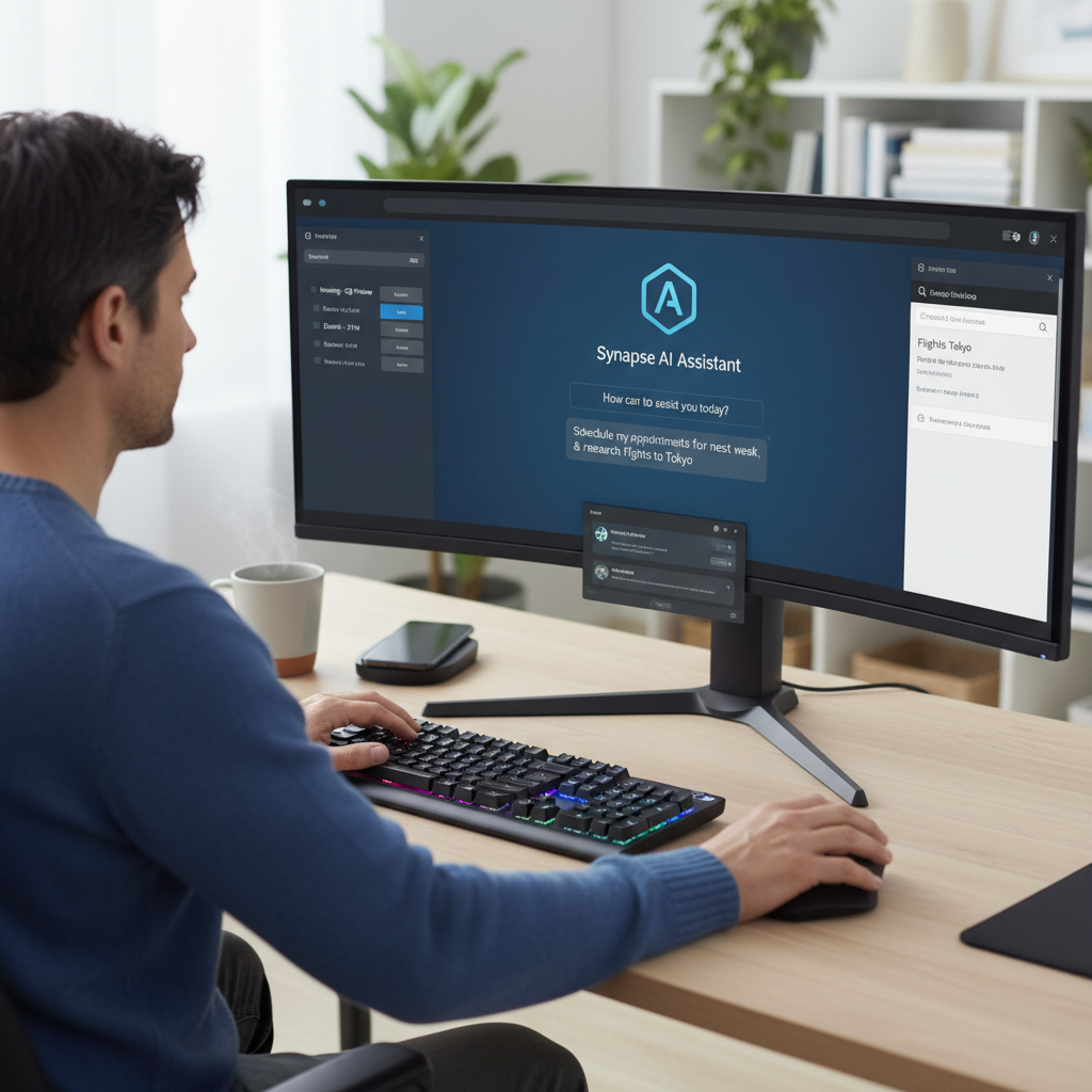 A Glimpse into the Future: Interacting with Apps Through AI