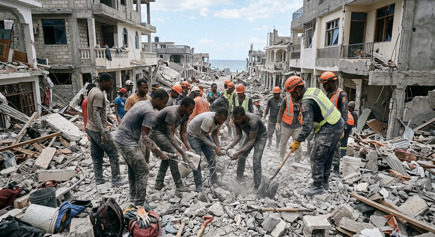 Venezuela Reels from Earthquake Disaster as Search for Survivors Intensifies