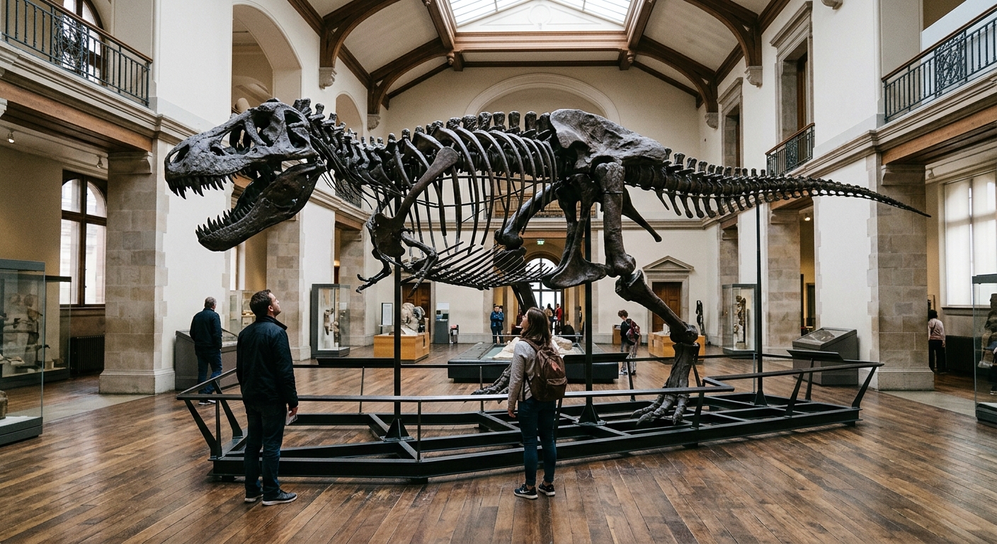 Record Tyrannosaurus Rex Fossil Sells for $50 Million at New York Auction