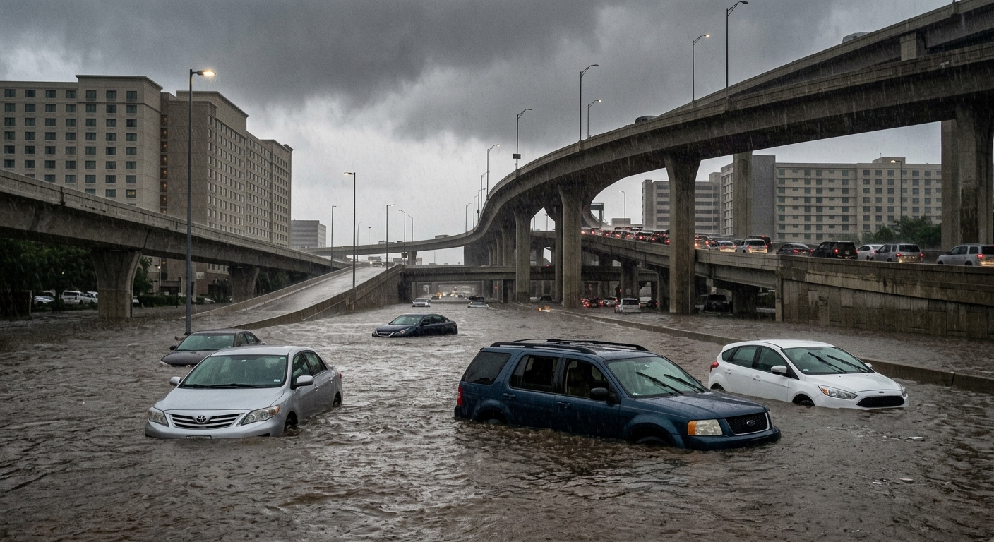 Tropical Storm Rachel Brings Heavy Rain and Widespread Flooding to Las Vegas